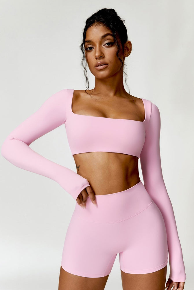Exotic Crop Top - Pink / S
