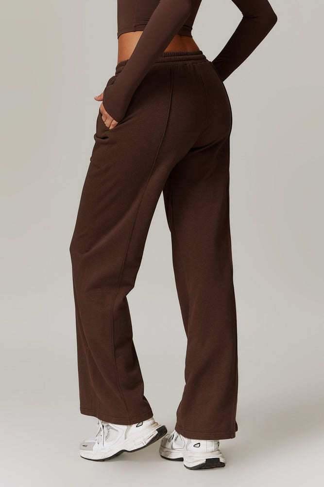 Aurora Sweatpants - Brown / L