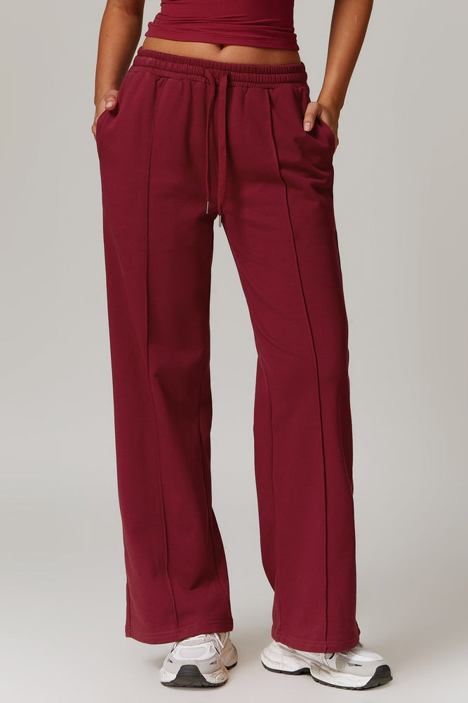 Aurora Sweatpants - Maroon / S